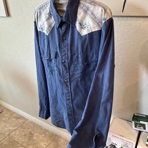 Cowboy Joe long sleeve blouse